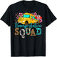 Transportation Squad Bus Driver School Bus Back to School T-Shirt - T-Shirt | Black