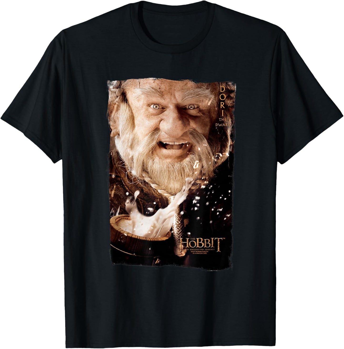 The Hobbit Dori T-Shirt - T-Shirt | Black