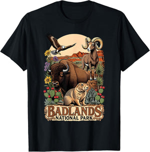 Balands National Park South Dakota T-Shirt - T-Shirt | Black