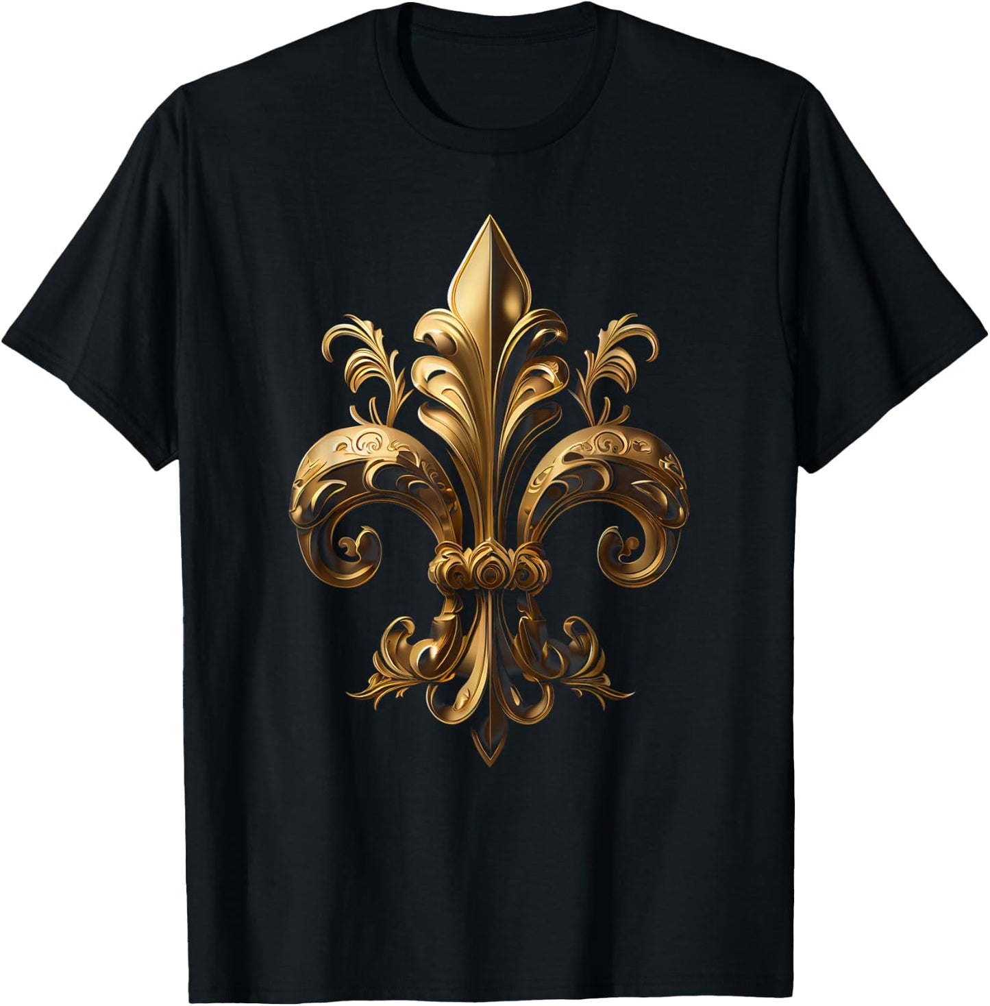 Fleur de Lis T-Shirt - T-Shirt | Black