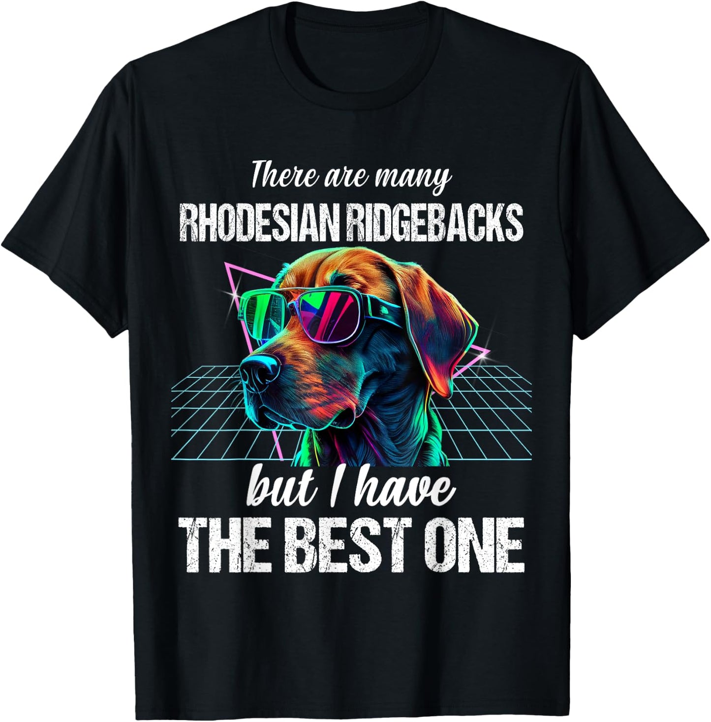 Rhodesian Ridgeback Dog Rhodesian Ridgebacks T-Shirt - T-Shirt | Black