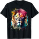 Lion sunglasses T-Shirt - T-Shirt | Black