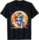 Mummy Unicorn Halloween Shirt Girls Unicorn Halloween T-Shirt - T-Shirt | Black