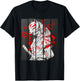 Japanese Mask Fox Aesthetic Kitsune Inari Oni Anime T-Shirt - T-Shirt | Black