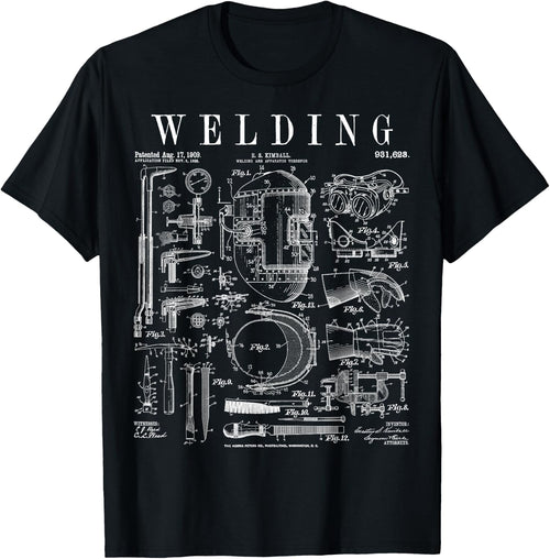 Welder Welding Mask Torch And Tools Vintage Patent Print
