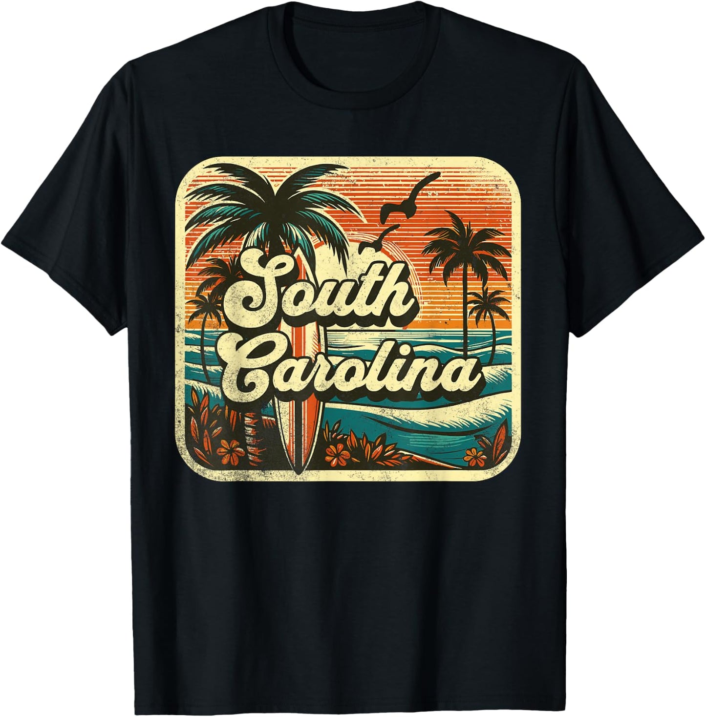 South Carolina T-Shirt - T-Shirt | Black