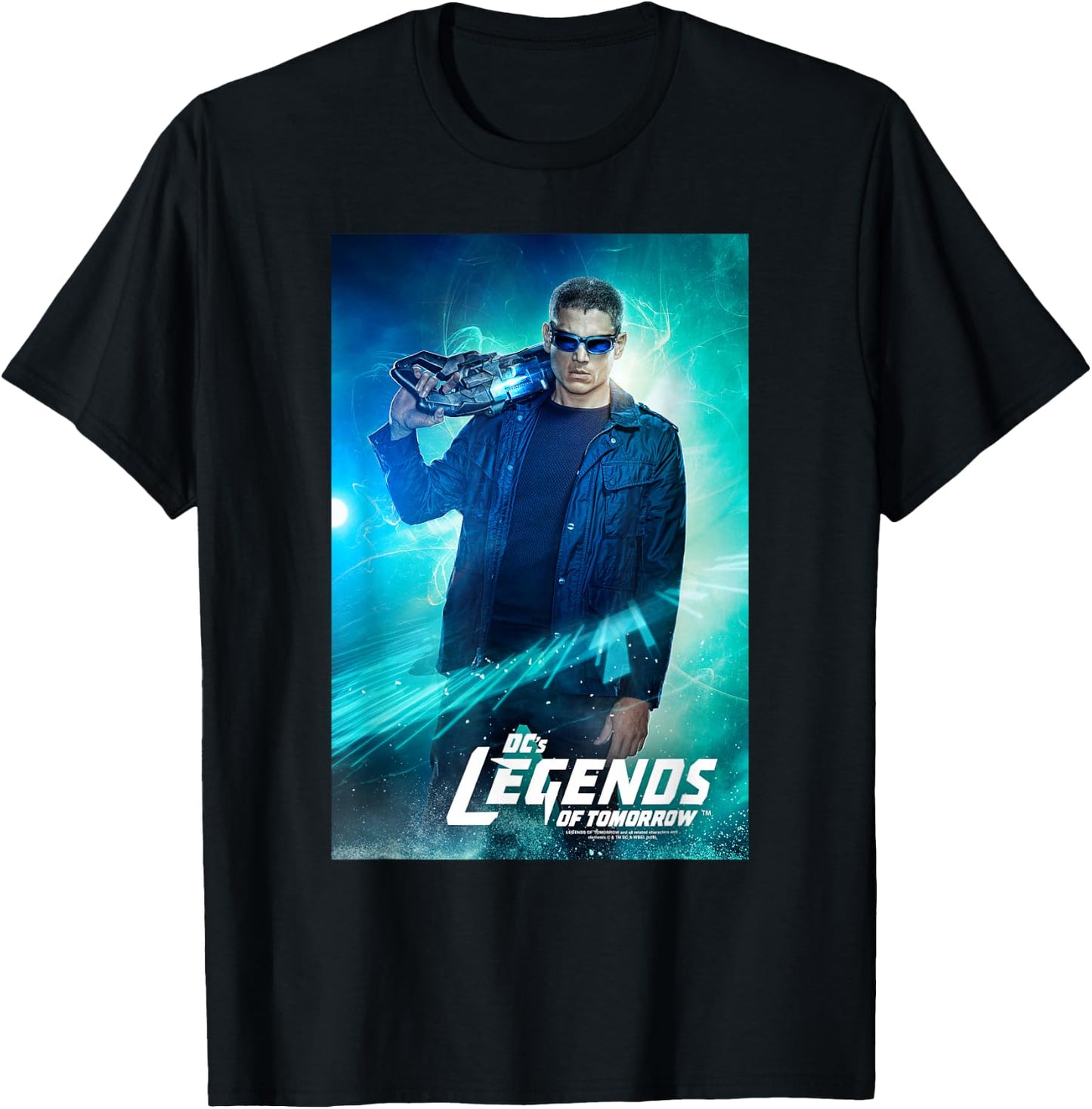 Legends of Tomorrow Captain Cold Poster T-Shirt - T-Shirt | Black