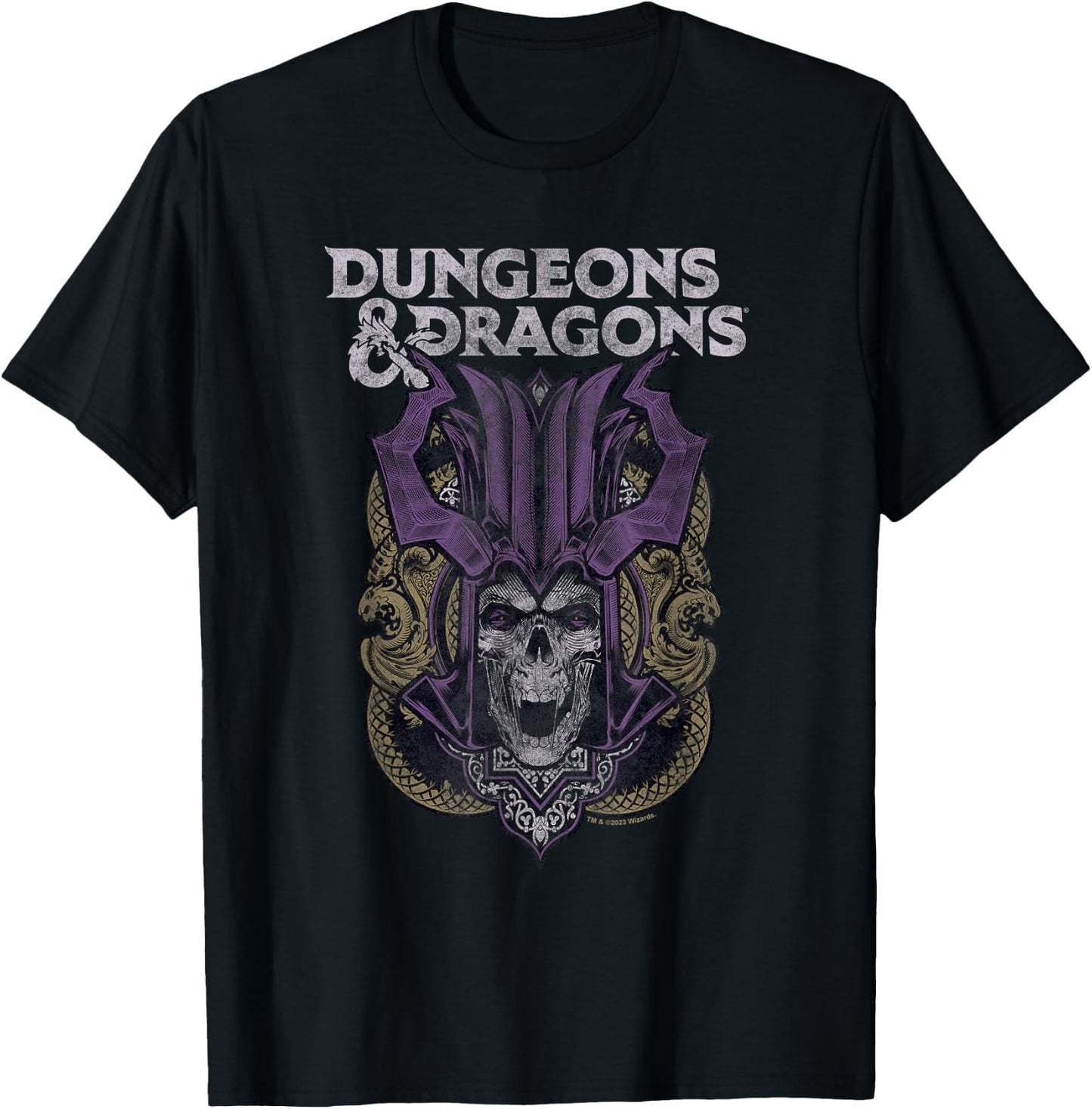 Dungeons & Dragons Acererak Lich , Black, S T-Shirt - T-Shirt | Black
