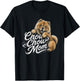 Chow Chow Mom Artwork Design T-Shirt - T-Shirt | Black