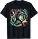 Cool Galaxy Boxer Astronaut on Boxing T-Shirt - T-Shirt | Black