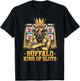 Lucky Buffalo Casino Slot Machine Gambling Gift Gambler T-Shirt - T-Shirt | Black