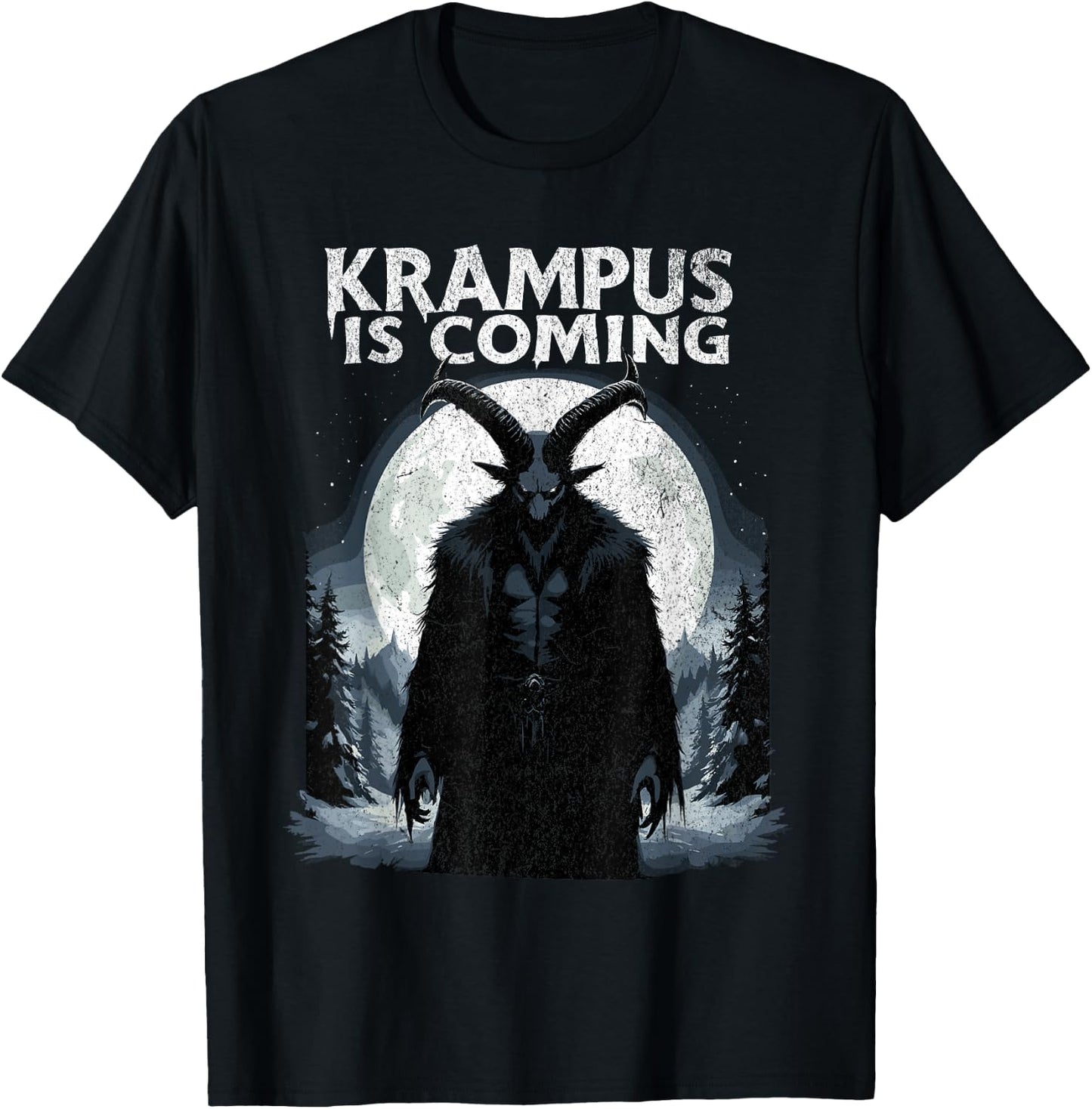 krampusnacht Christmas Xmas Krampus T-Shirt - T-Shirt | Black