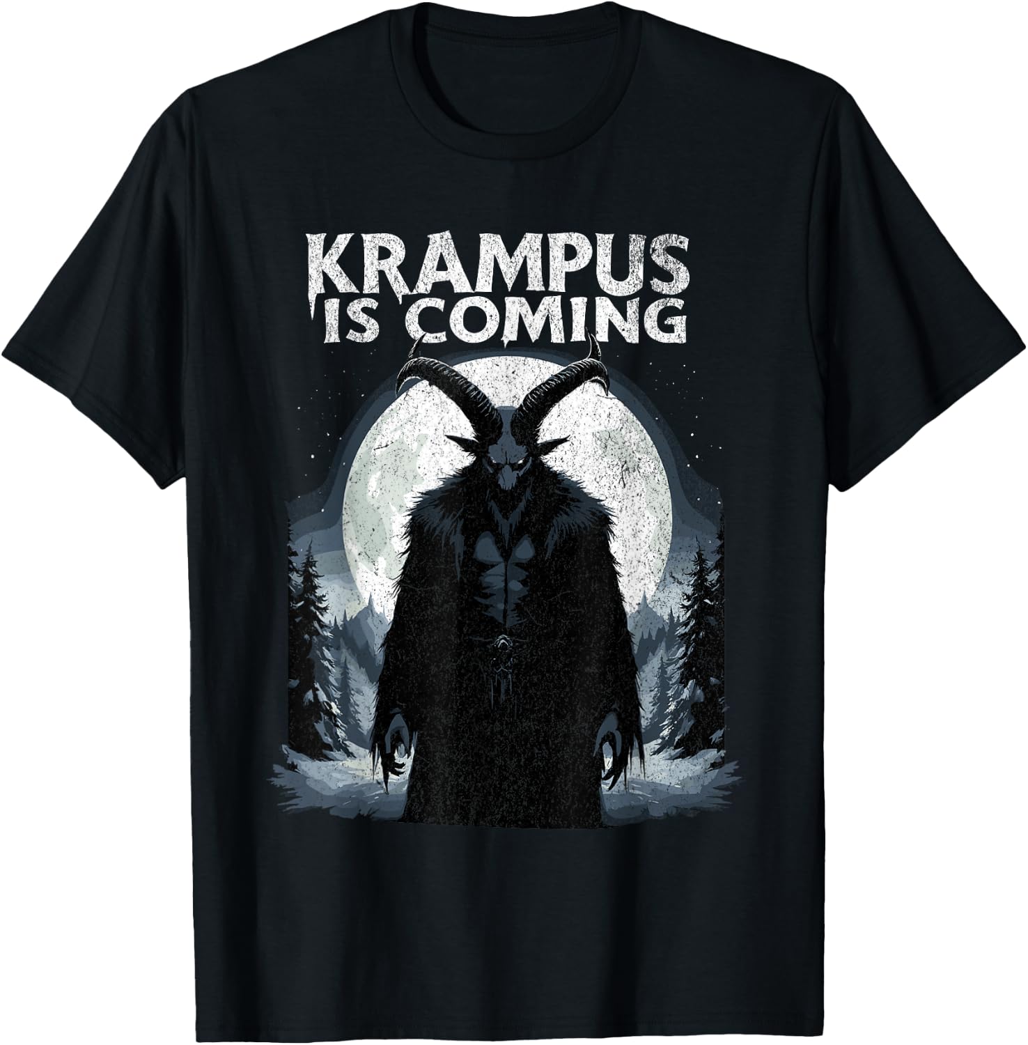 krampusnacht Christmas Xmas Krampus T-Shirt - T-Shirt | Black