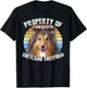 Shetland Sheepdog Sheltie Sable Property Of Retro Women Kids T-Shirt - T-Shirt | Black