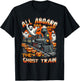 Halloween Ghost Train ChooChoo Locomotive Aboard Railroad T-Shirt - T-Shirt | Black
