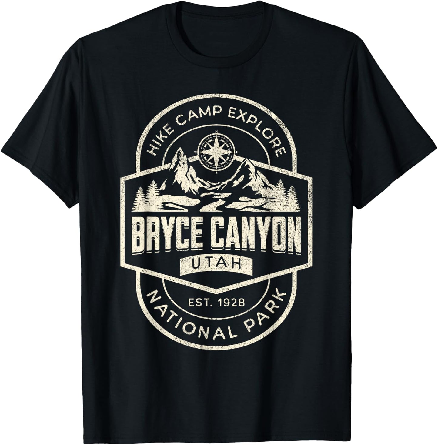 Bryce Canyon National Park T-Shirt - T-Shirt | Black