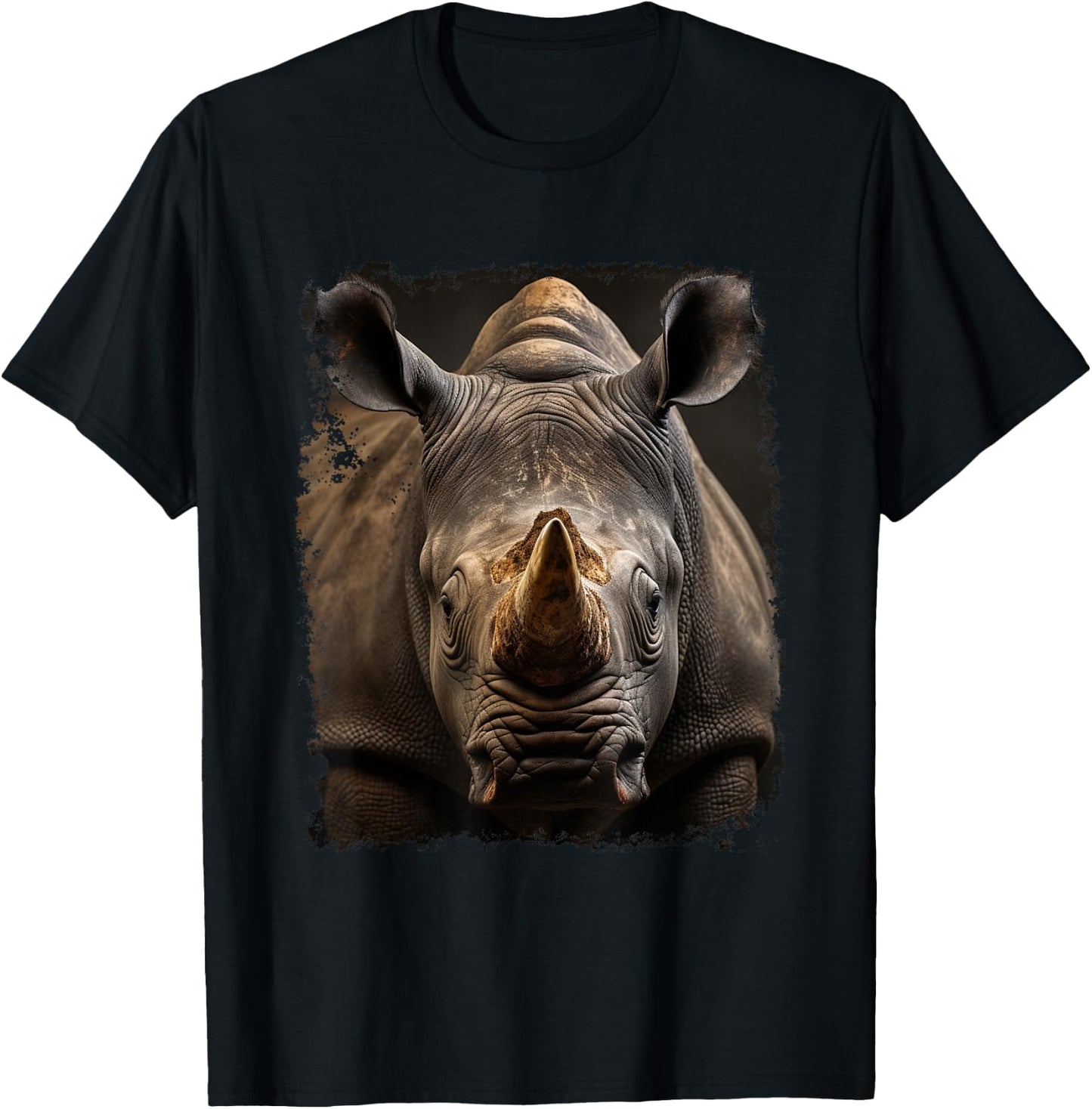 Rhinoceros Rhino T-Shirt - T-Shirt | Black