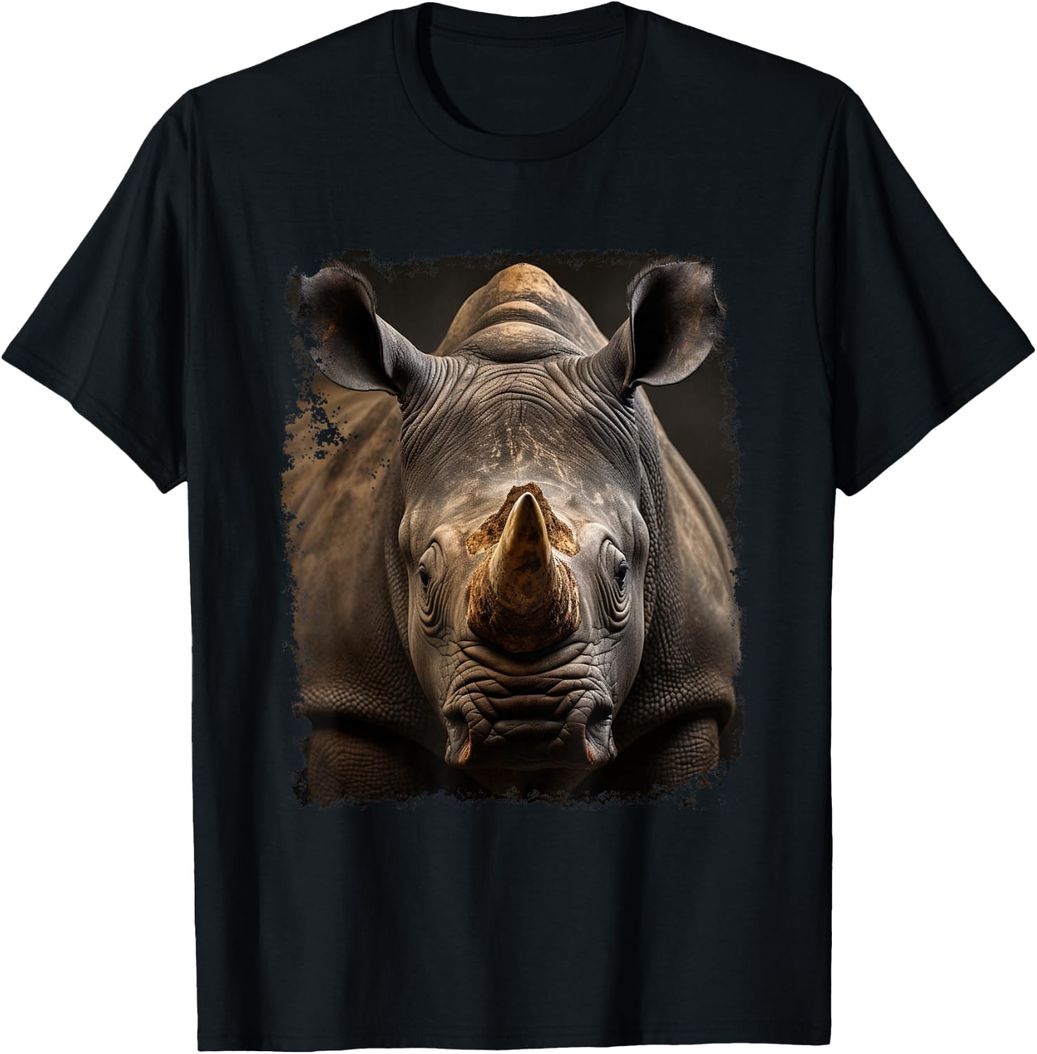 Rhinoceros Rhino T-Shirt - T-Shirt | Black