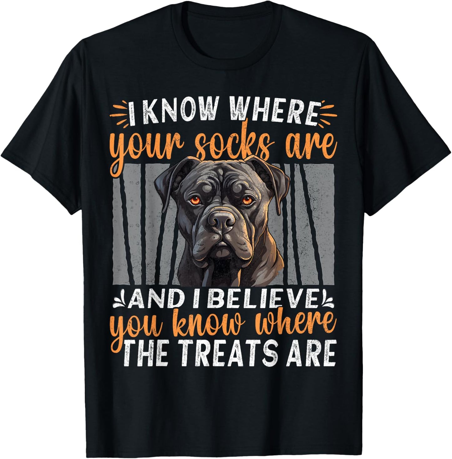 Black Corso Italiano Sayings Owner Outfit Dog Cane Corso T-Shirt - T-Shirt | Black