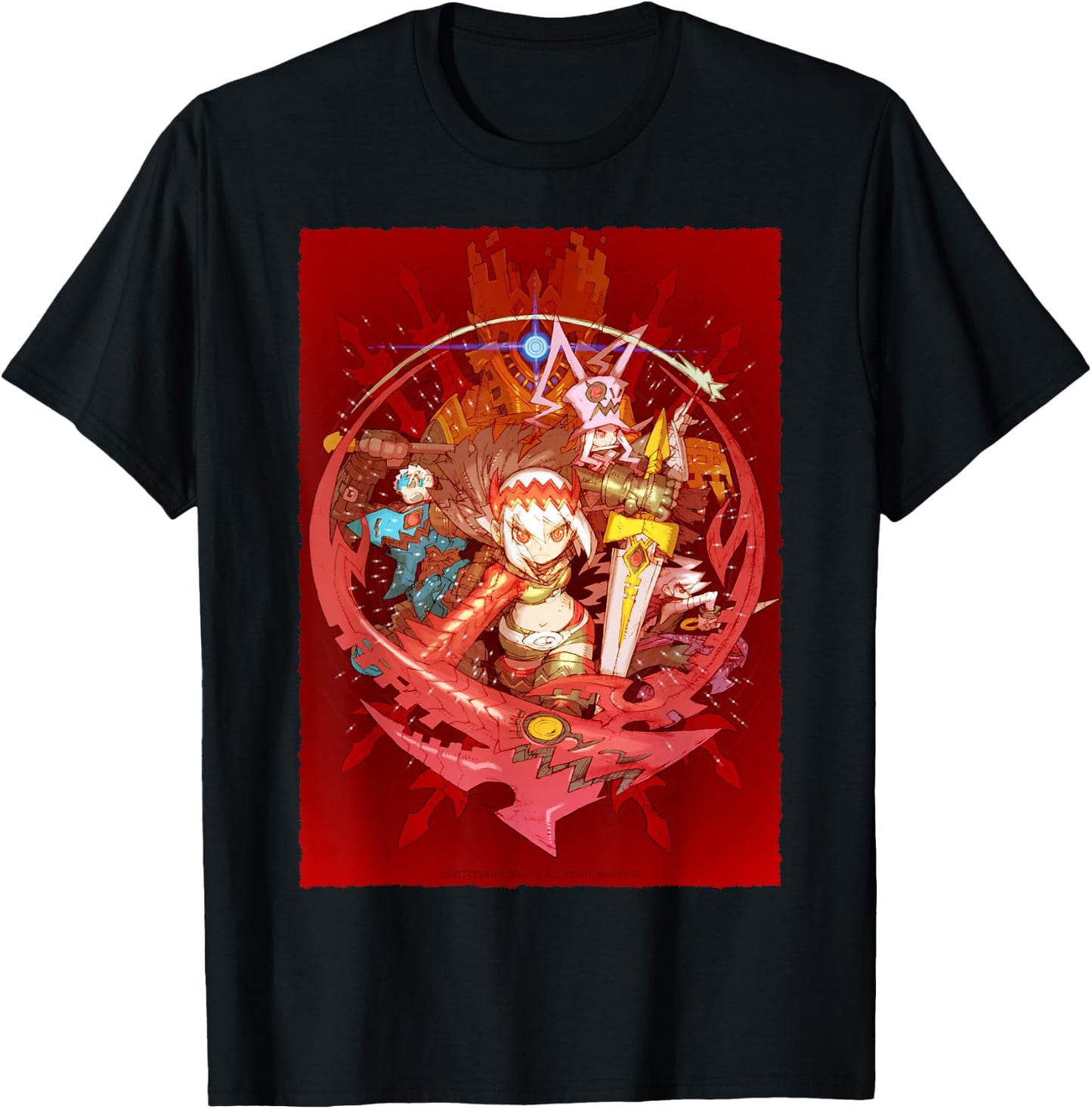 Dragon Marked for Death Package Illustration T-Shirt - T-Shirt | Black