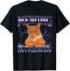 Funny Cat Meme Mewing Not Meowing LooksMaxxing T-Shirt - T-Shirt | Black