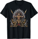 Aztec Warrior Mayan Indigenous Mexican Aztec Jaguar T-Shirt - T-Shirt | Black