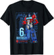 TRANSFORMERS Optimus Prime 6th Birthday T-Shirt - T-Shirt | Black