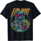 Star Wars Boba Fett Neon Blaster Vintage Disney+ T-Shirt - T-Shirt | Black