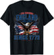 Tea Bagging England Since 1773 Patriotic Eagle 4th of July T-Shirt - T-Shirt | Black