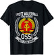 Trotz Mauerfall Und Wende Ossi Bis Zum Ende Ossi Fan T-Shirt - T-Shirt | Black