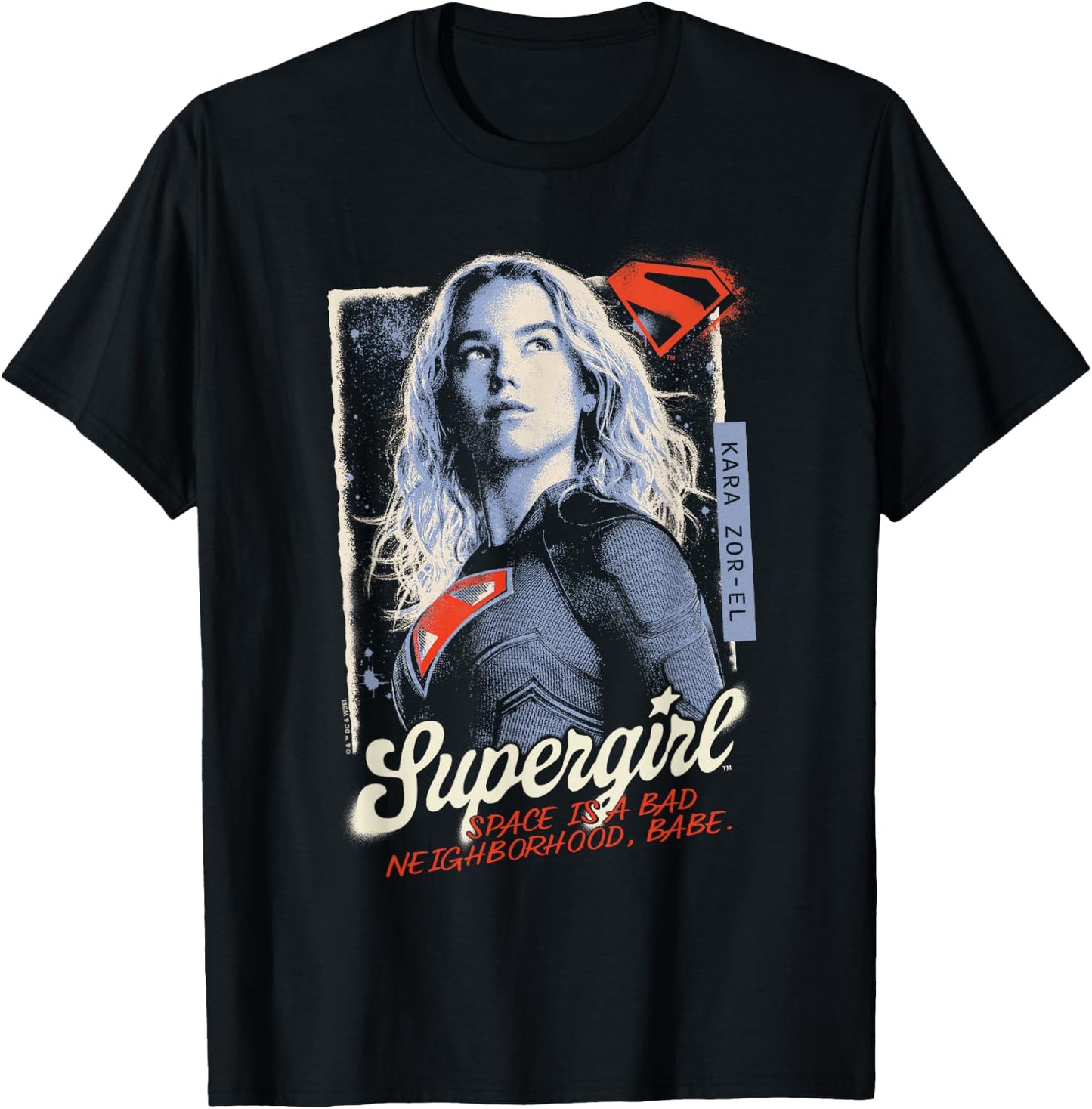 Supergirl 2026 Punk Babe T-Shirt - T-Shirt | Black