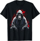 Gorilla Animal Illustration Gorilla , Black, S T-Shirt - T-Shirt | Black