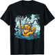 Rubber Duck Rubber Duckling Viking Helmet Viking Duck T-Shirt - T-Shirt | Black