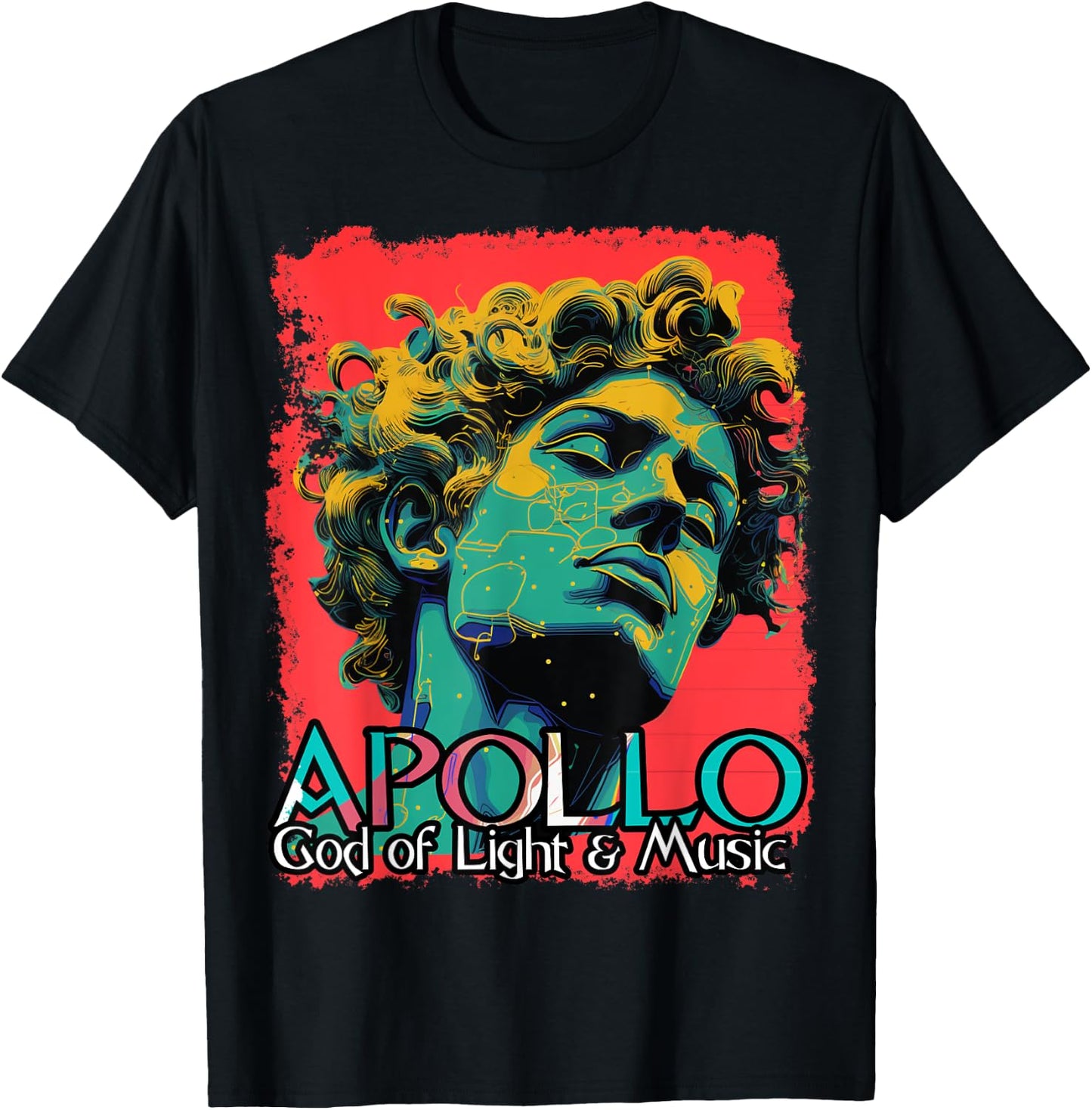 Greek Mythology Greek God Apollo T-Shirt - T-Shirt | Black