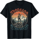 Toodaloo Muthafuckaas Sarcastic Hiking Funny Outdoor Humor T-Shirt - T-Shirt | Black