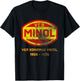 Minol (Grunge Effect) - VEB Folkseigene Berieb Minol , black T-Shirt - T-Shirt | Black