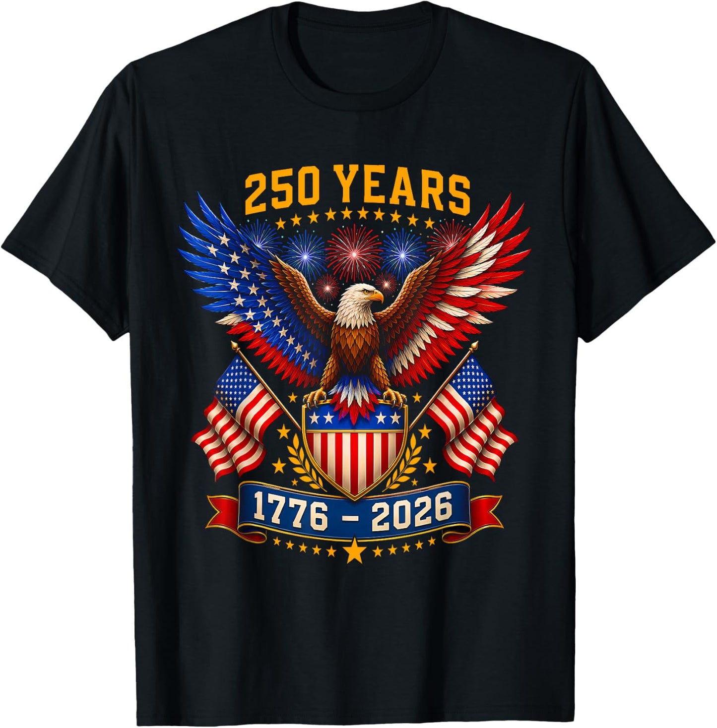 4th July T-Shirt - T-Shirt | Black