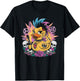 Punk Femmes Masculin Canard Rock Rock Canard Anarchy T-Shirt - T-Shirt | Black