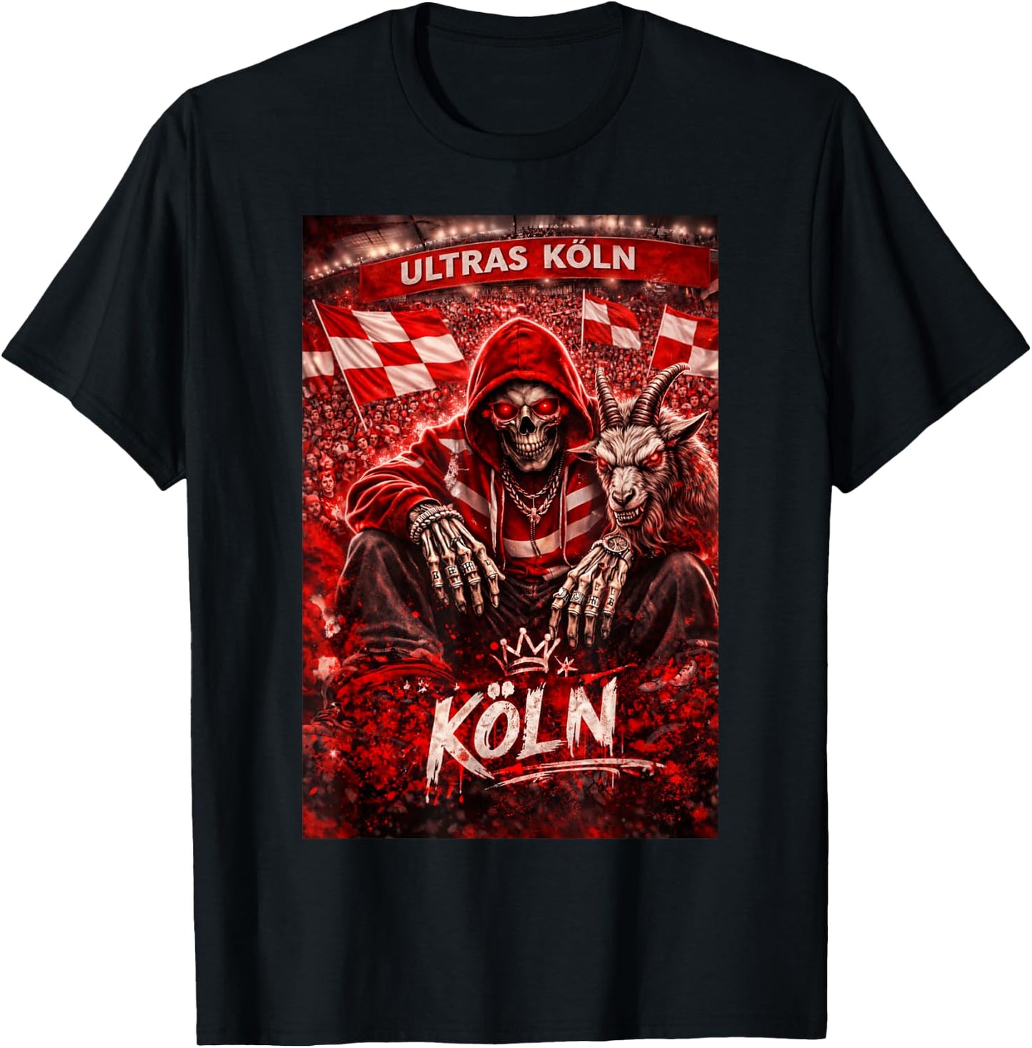 Köln Kölner Ultras Tradition Herren Südkurve Kölle T-Shirt - T-Shirt | Black