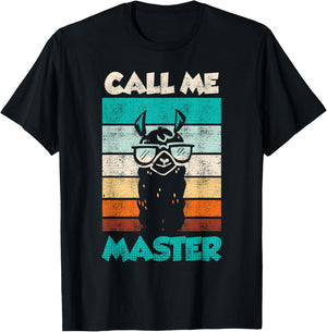 Call Me Master 2024 , black T-Shirt - T-Shirt | Black