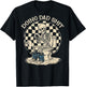 (ON Back) Doing Dad Shit Funny Skeleton Toilet T-Shirt - T-Shirt | Black