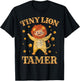 Circus Lion Tamer Shirt - Circus Shirts - Tiny Lion Tamer T-Shirt - T-Shirt | Black