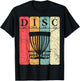 Disc Golf Periodic Table Elements Frolf Player Vintage T-Shirt - T-Shirt | Black