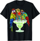Parrots Drinking Margarita Hawaiian Vacation Birds T-Shirt - T-Shirt | Black