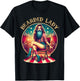 Bearded Lady Costume Circus Crew Vintage Carnival Party T-Shirt - T-Shirt | Black