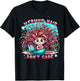 Mermaid Hair Don't Care Core Clothes Cute Women Girls Teens T-Shirt - T-Shirt | Black