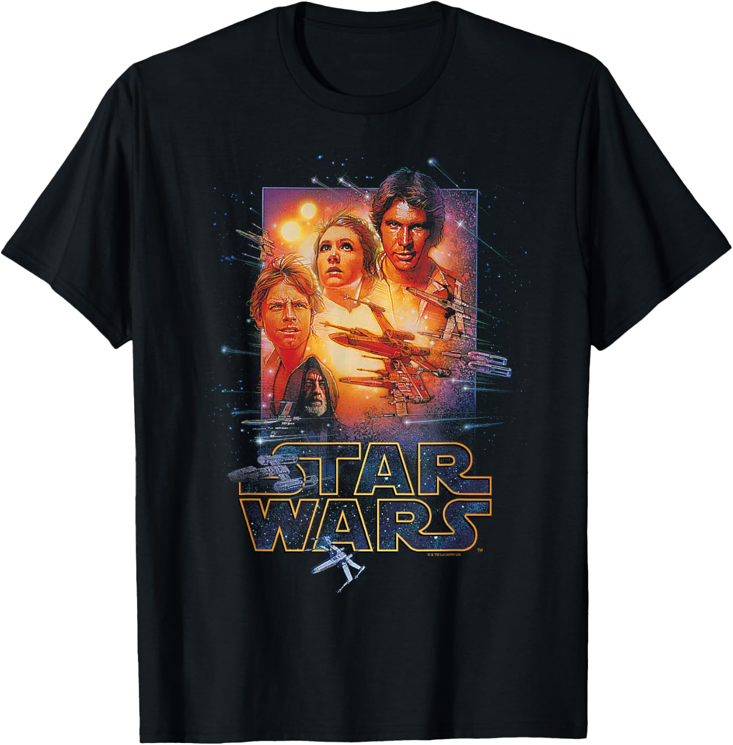 Star Wars - Rebels Poster T-Shirt - T-Shirt | Black