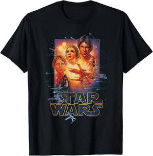 Star Wars - Rebels Poster T-Shirt - T-Shirt | Black