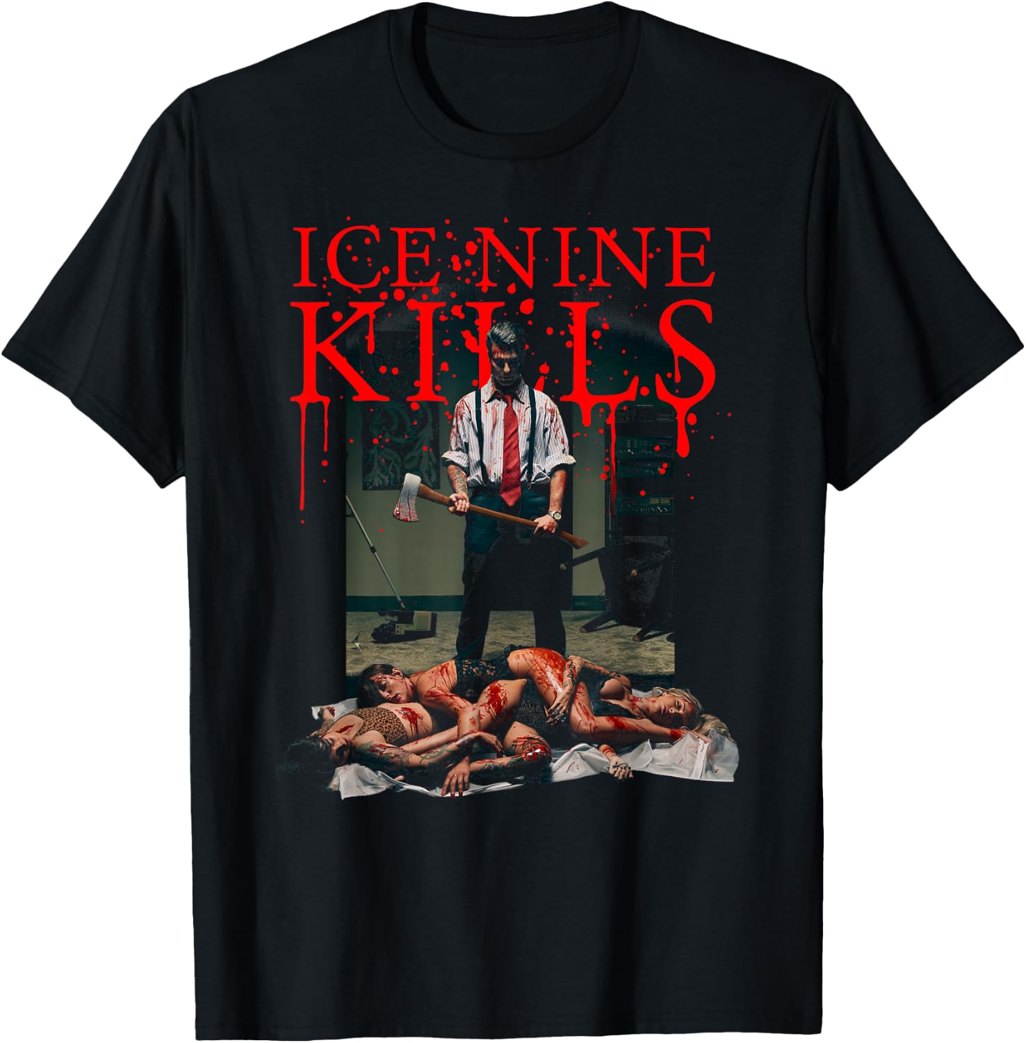 Ice Nine Kills - Bloody , black T-Shirt - T-Shirt | Black