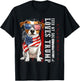 Jack Russell Terrier Even My Dog Loves Trump Funny Men Women Kids T-Shirt - T-Shirt | Black